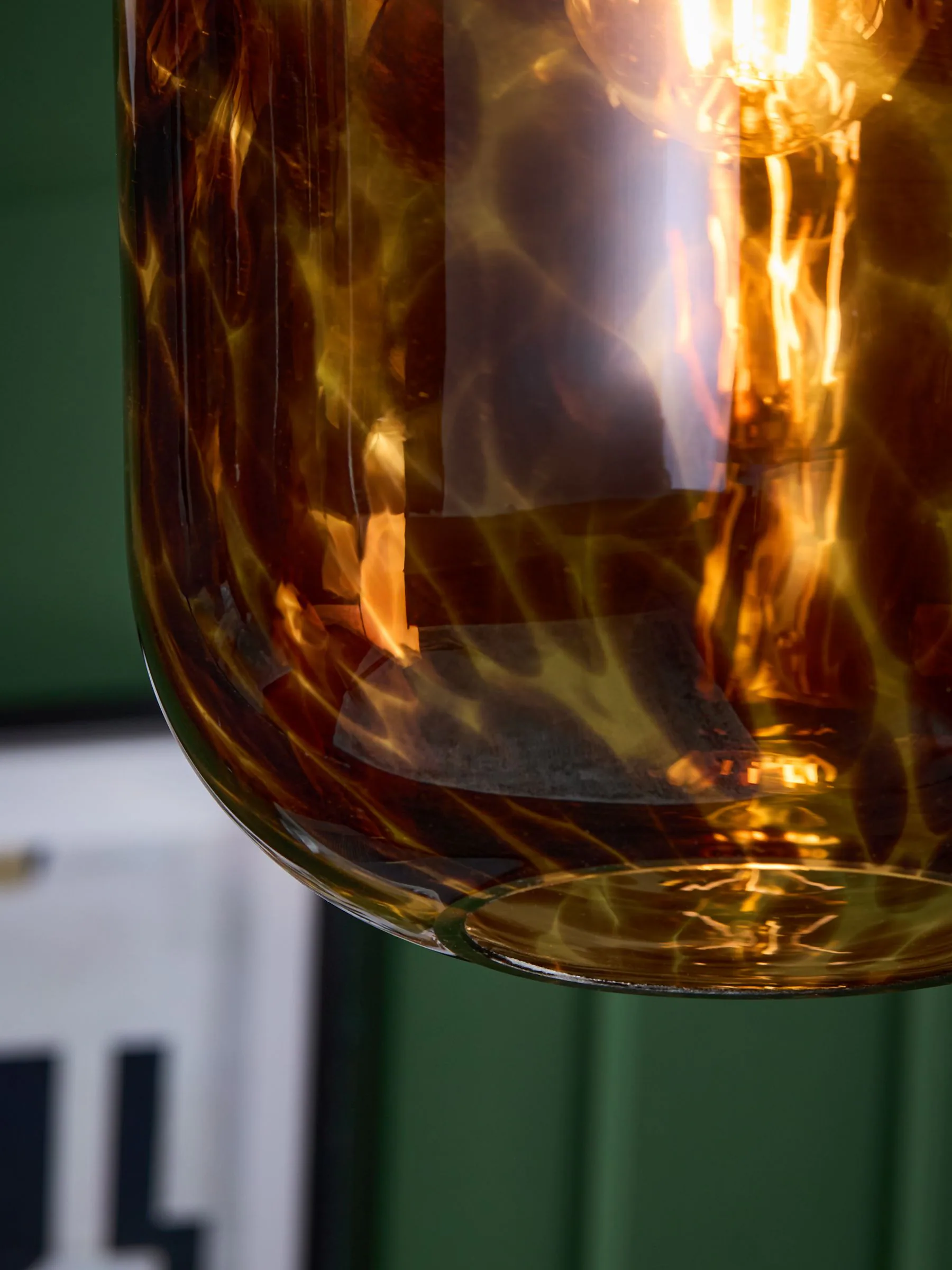 Tortoiseshell Easy Fit Pendant Light Shade
