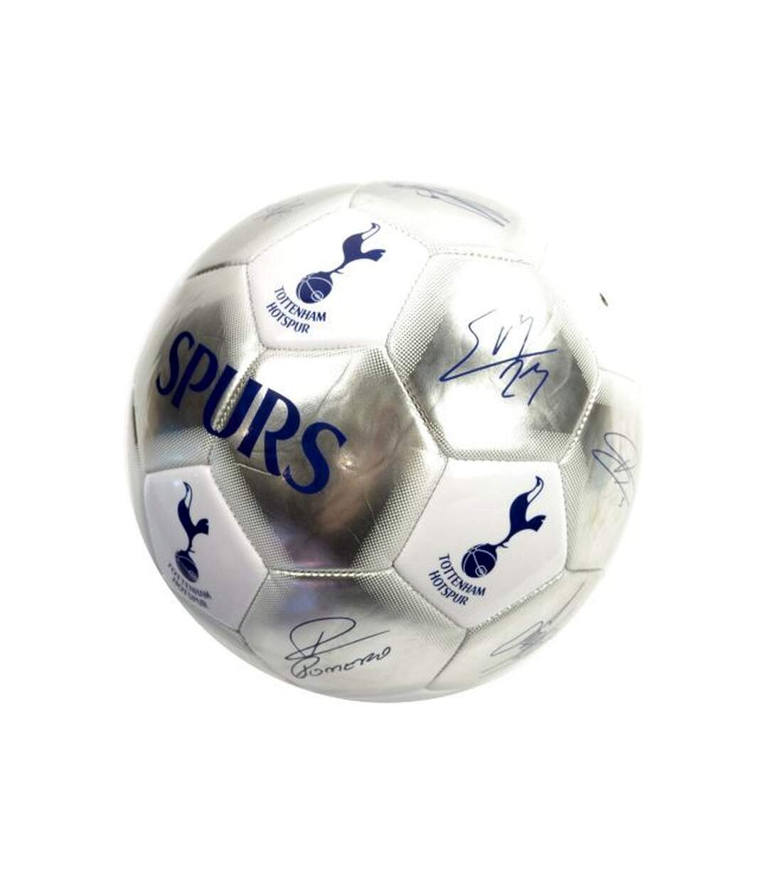 Tottenham Hotspur FC - Ballon de foot SPECIAL EDITION (Argenté / Blanc / Bleu) (Taille 5) - UTBS3110