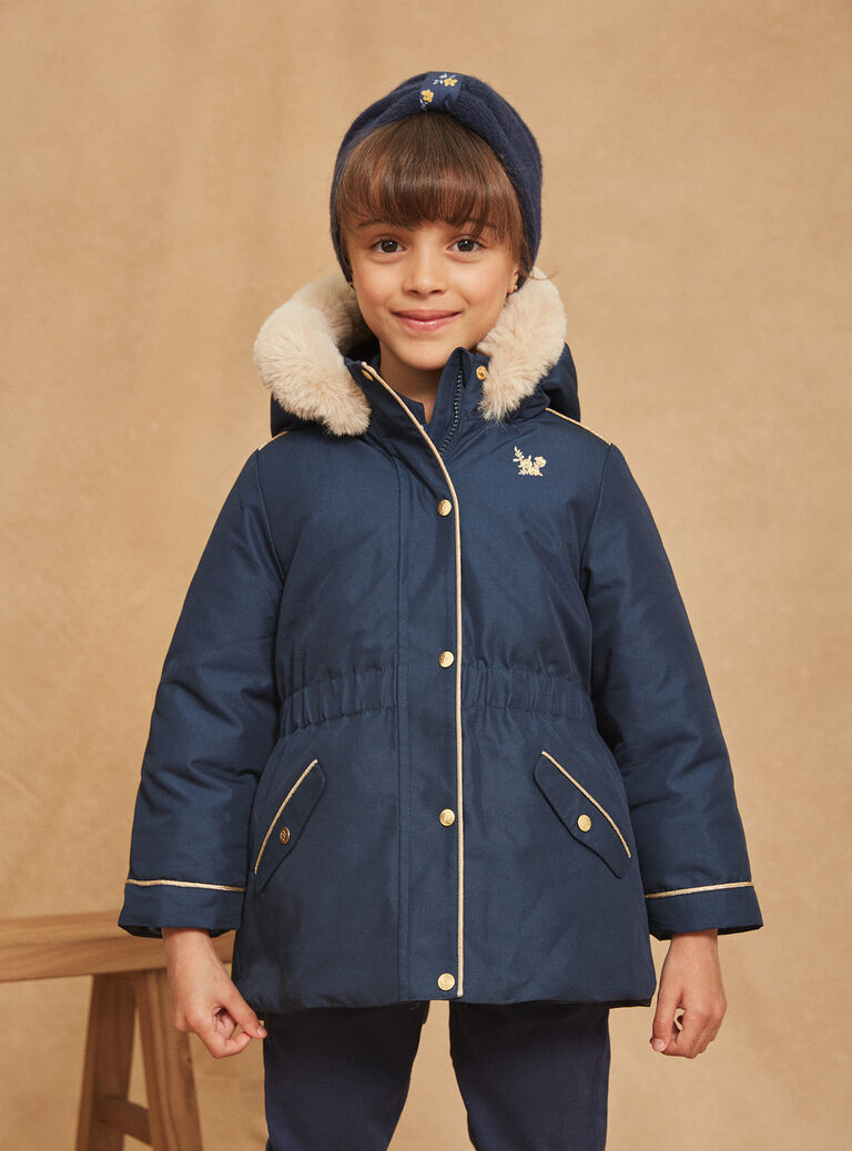 Parka Bleu marine