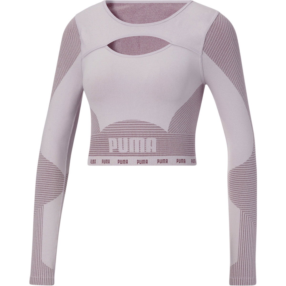 Puma FormKnit Seamless Langærmet Crop Top Dame