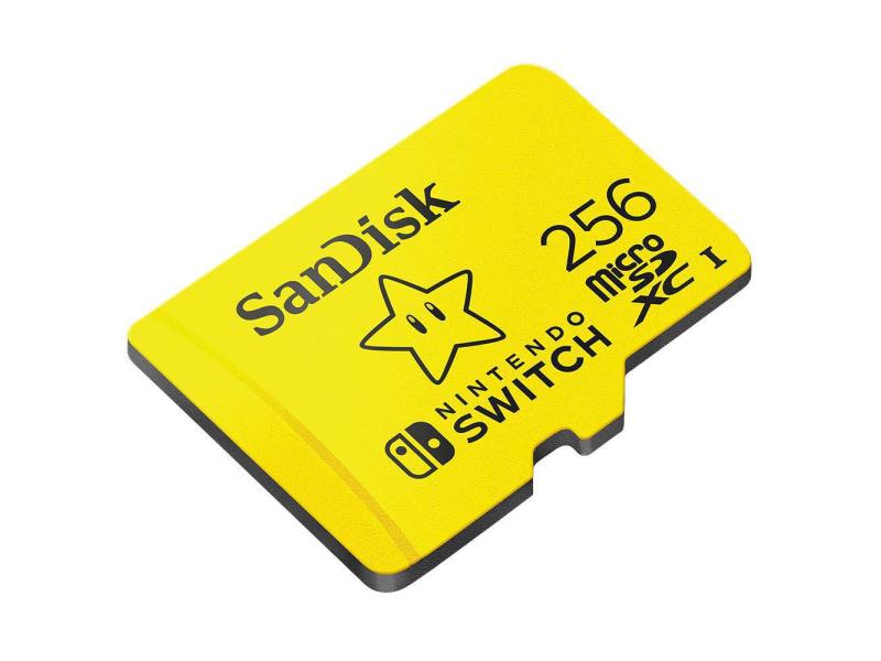 SanDisk microSDXC-Karte Nintendo Switch U3 256 GB Speicher für Ihre schönsten Nintendo-Abenteuer