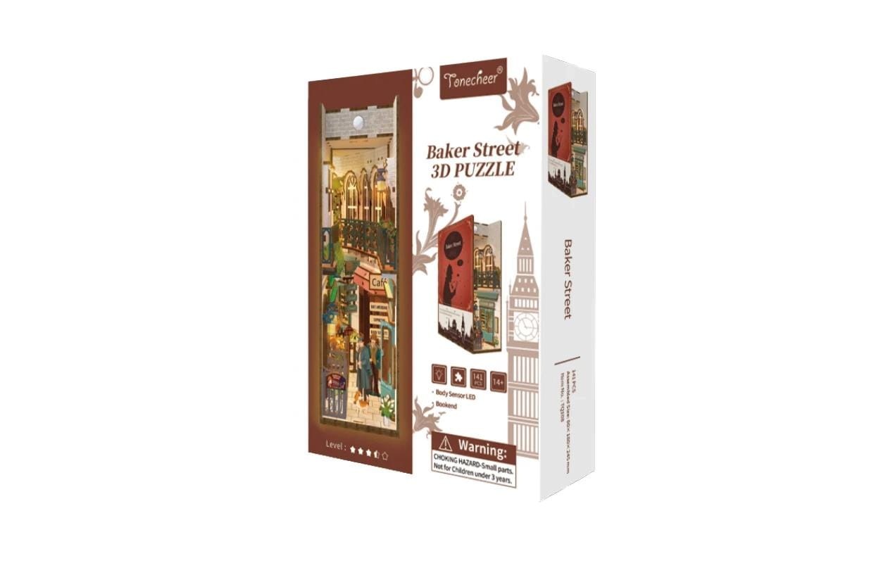 Modellbausatz »Tonecheer Book Nook Baker Street« 141 Stk. tlg.