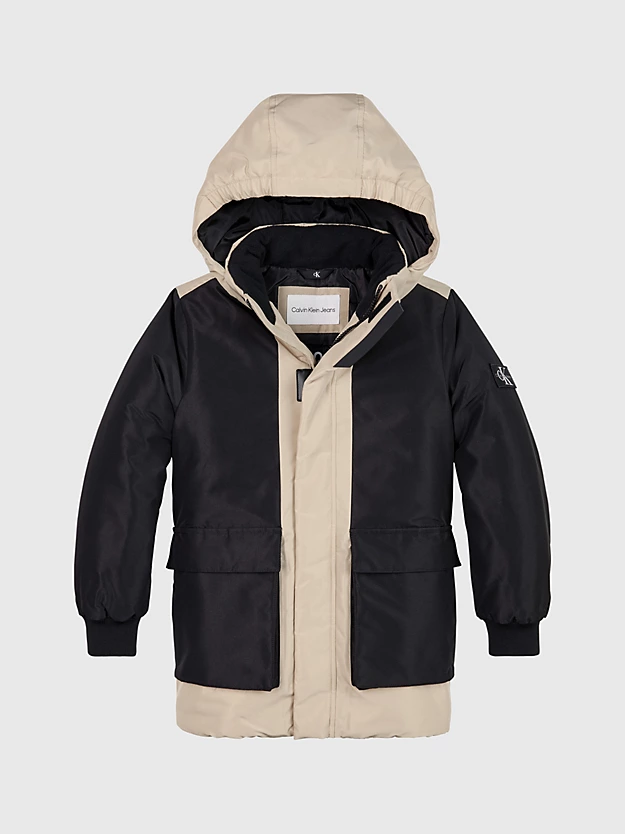 Parka colorblock