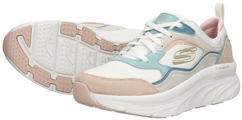 Skechers Relaxed Fit: D\'lux Walker gebroken wit