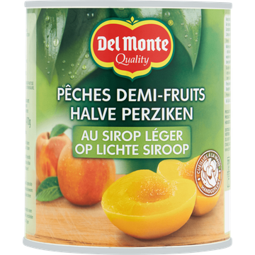 Del Monte Halve Perziken op Lichte Siroop 825 g