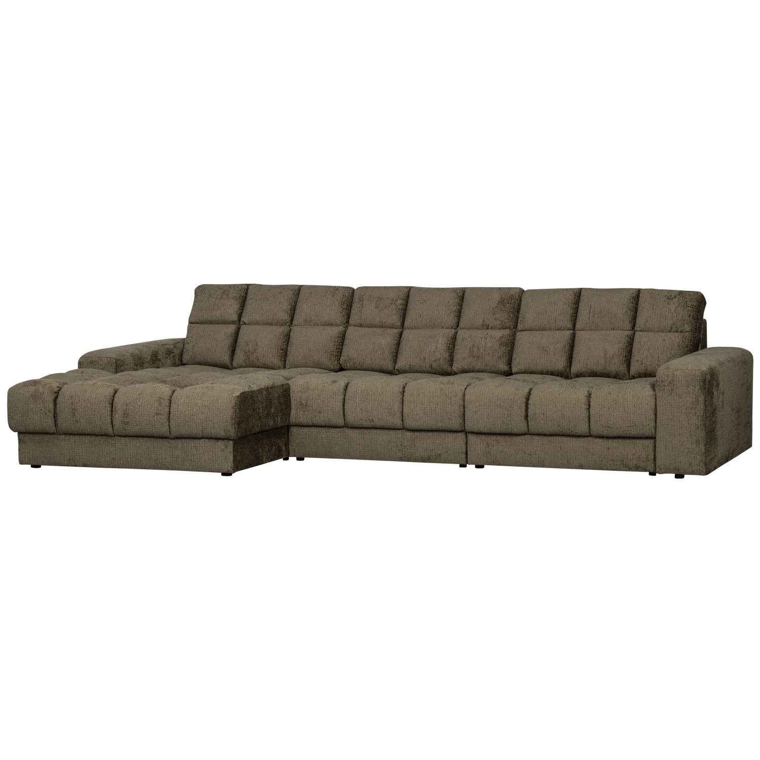 WOOOD Second Date Chaise Longue Links - Structure Velvet - Bonsai
