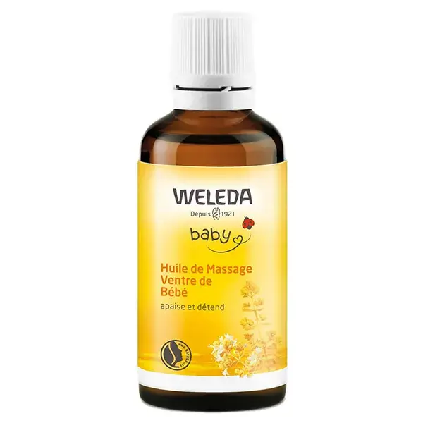 Óleo de Massagem para Barriga de Bebê Weleda 50ml