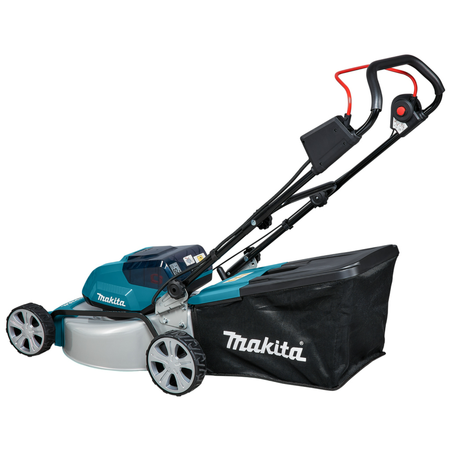 Makita DLM463PT2 (2X18V) Li-Ion Accu Grasmaaier set (2 x 5,0Ah) - 46cm - 60L - 1600 m²