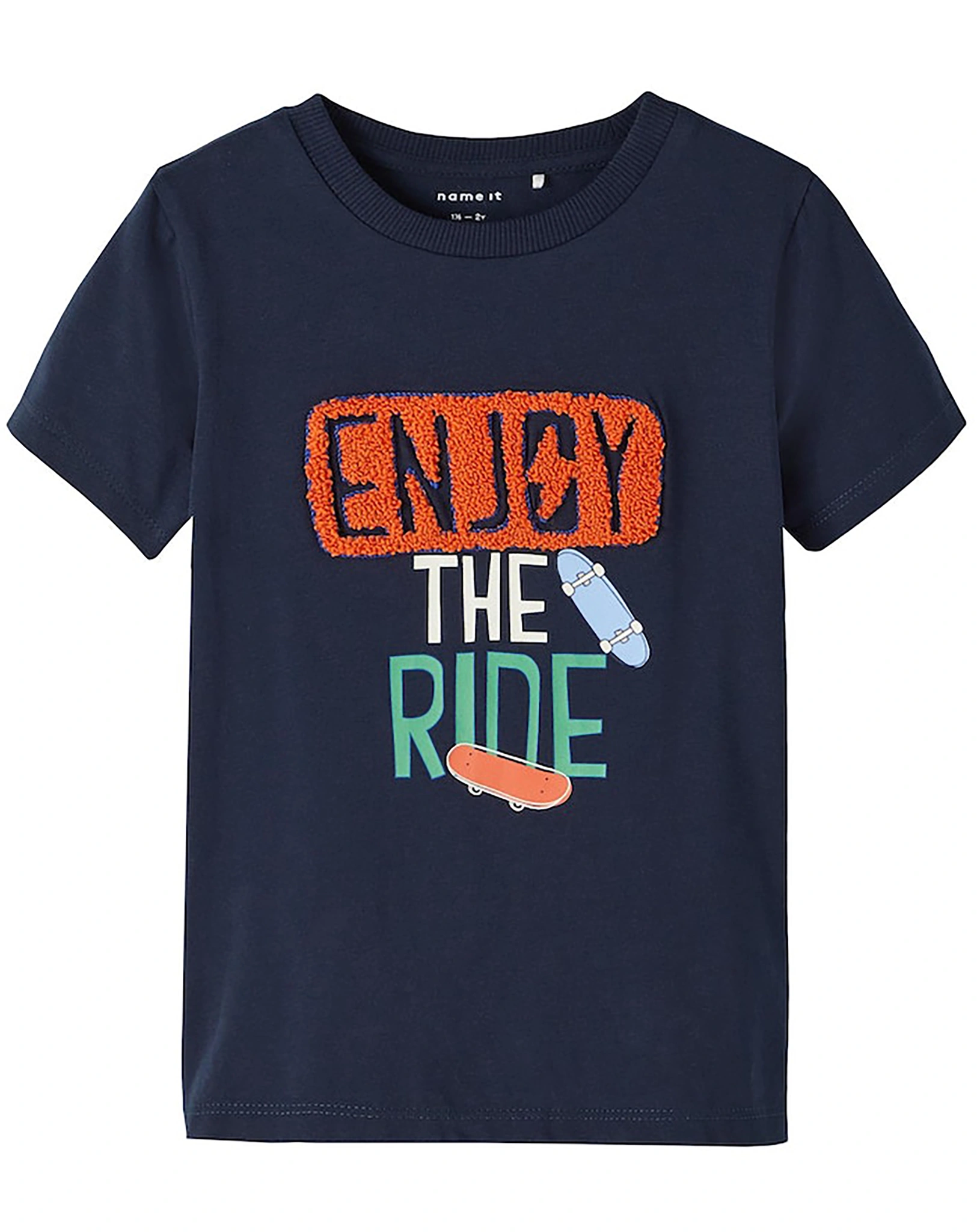 T-Shirt NMMHENNE - THE RIDE in dark sapphire