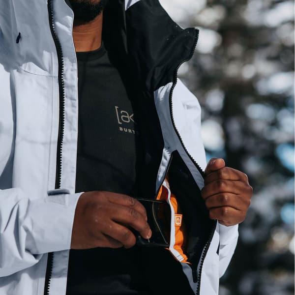 Veste snowboard BURTON M AK GORE CYCLIC JK GRAY CLOUD