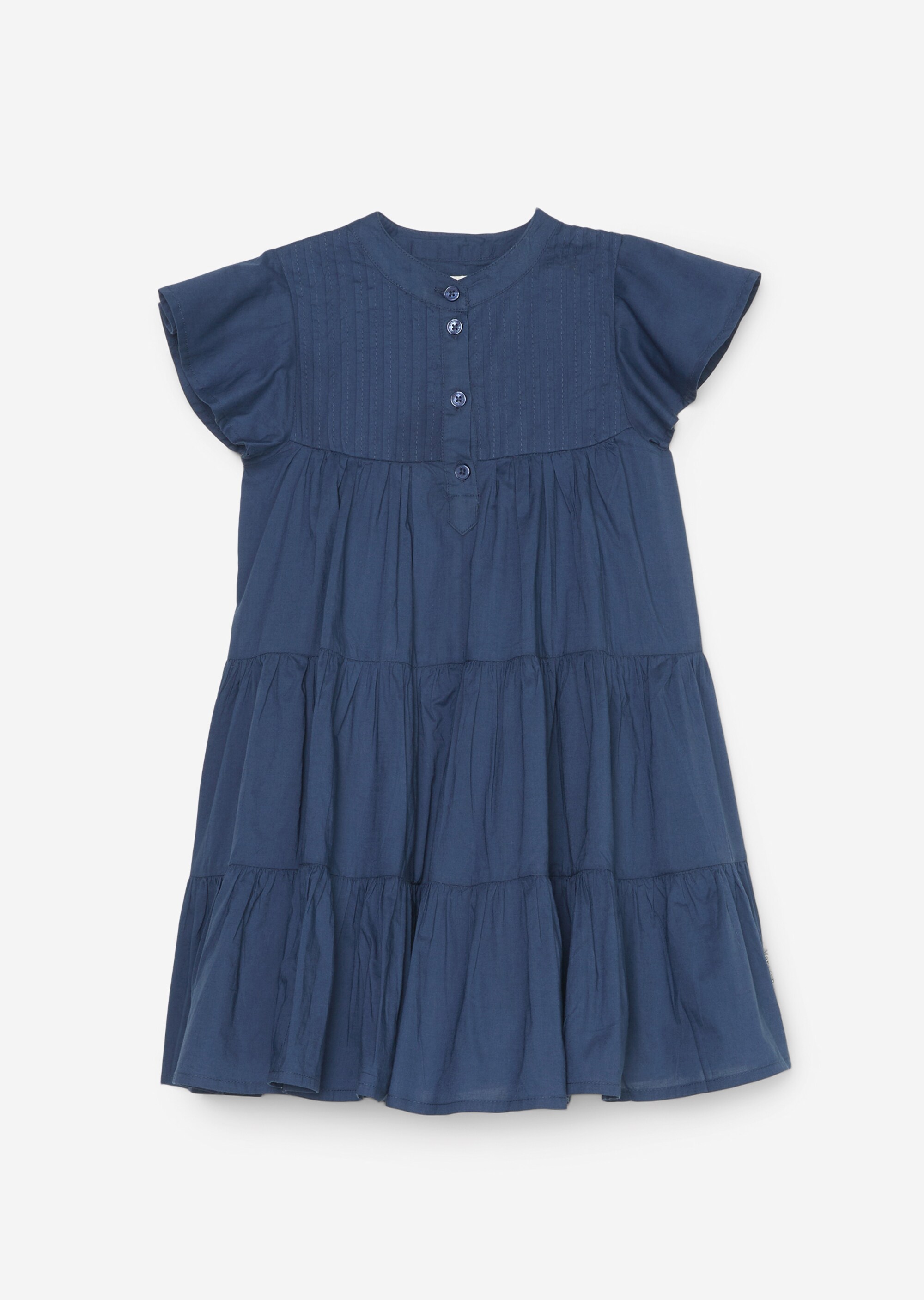 KIDS-GIRLS Stufenkleid aus reiner Baumwolle