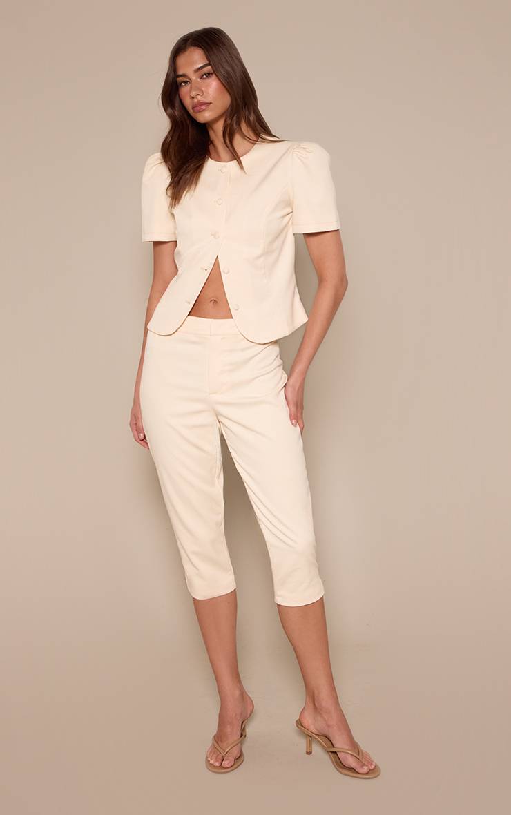 Amande Pantalon Capri Ajusté
