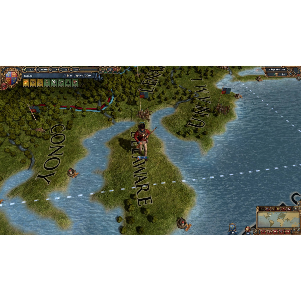 Europa Universalis IV Colonial British and French Unit Pack - PC