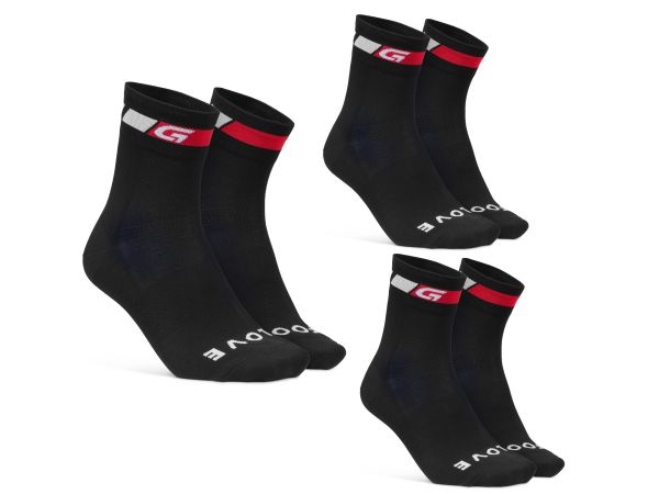 GripGrab Summer Cykelstrømper, 3-Pack