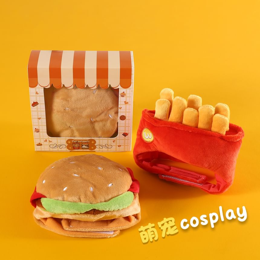 2 nachten - Burger / Friet Pet Hat (Diverse ontwerpen)