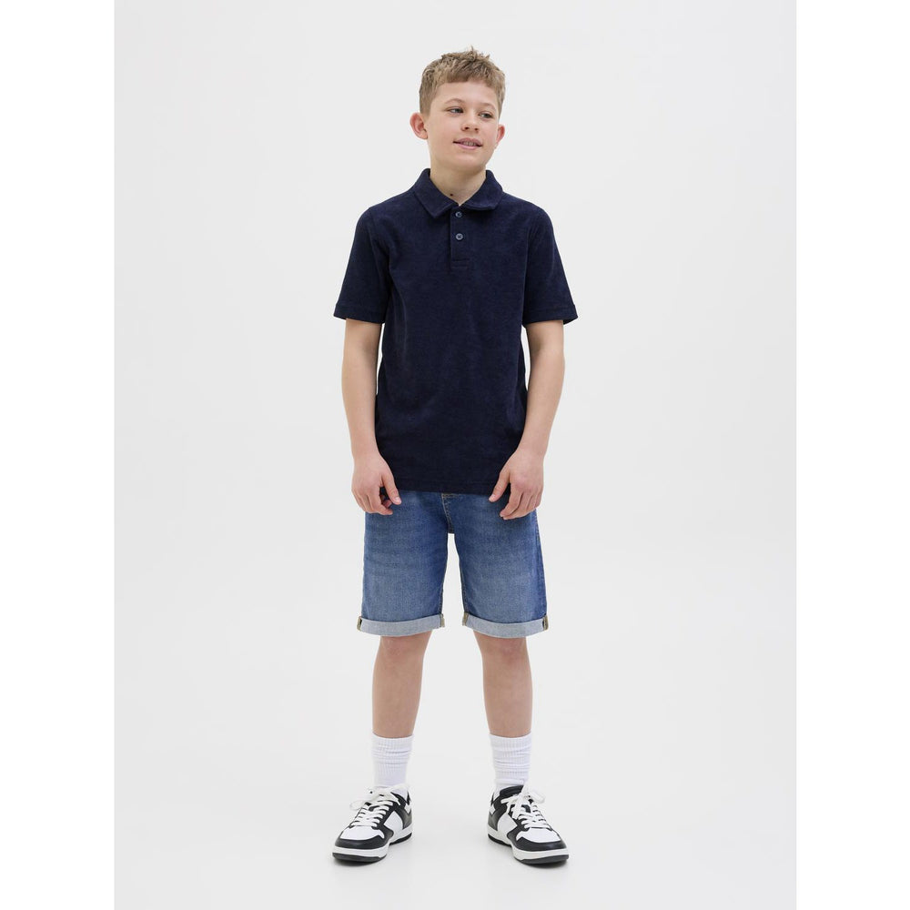 Køb Jack & Jones Junior Blue Denim Jwhrick Jjoriginal Shorts Sq 327 Jnr