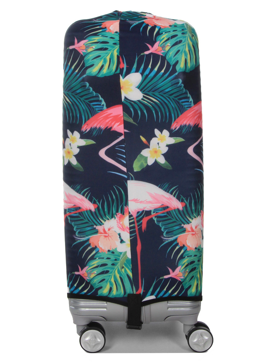 Housse de valise Periea Tropical Flamingo M