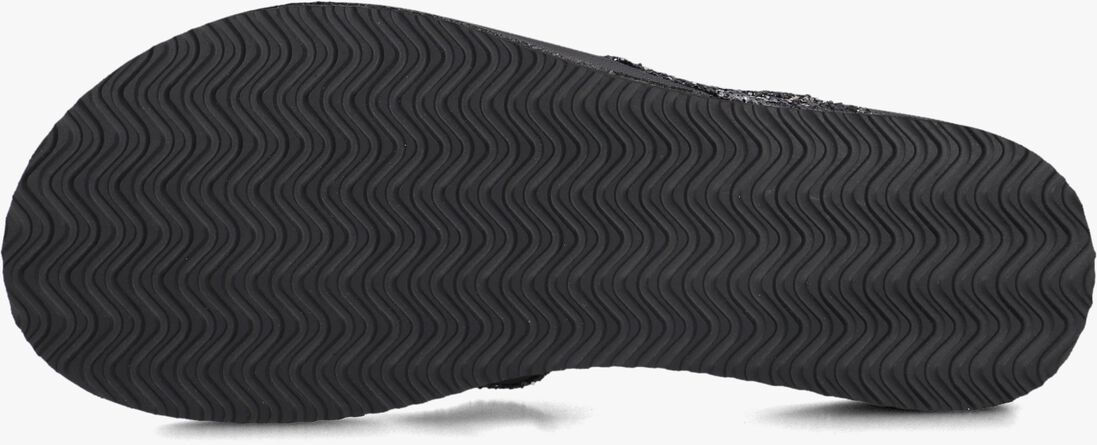zwarte blasz teenslippers bella 2402