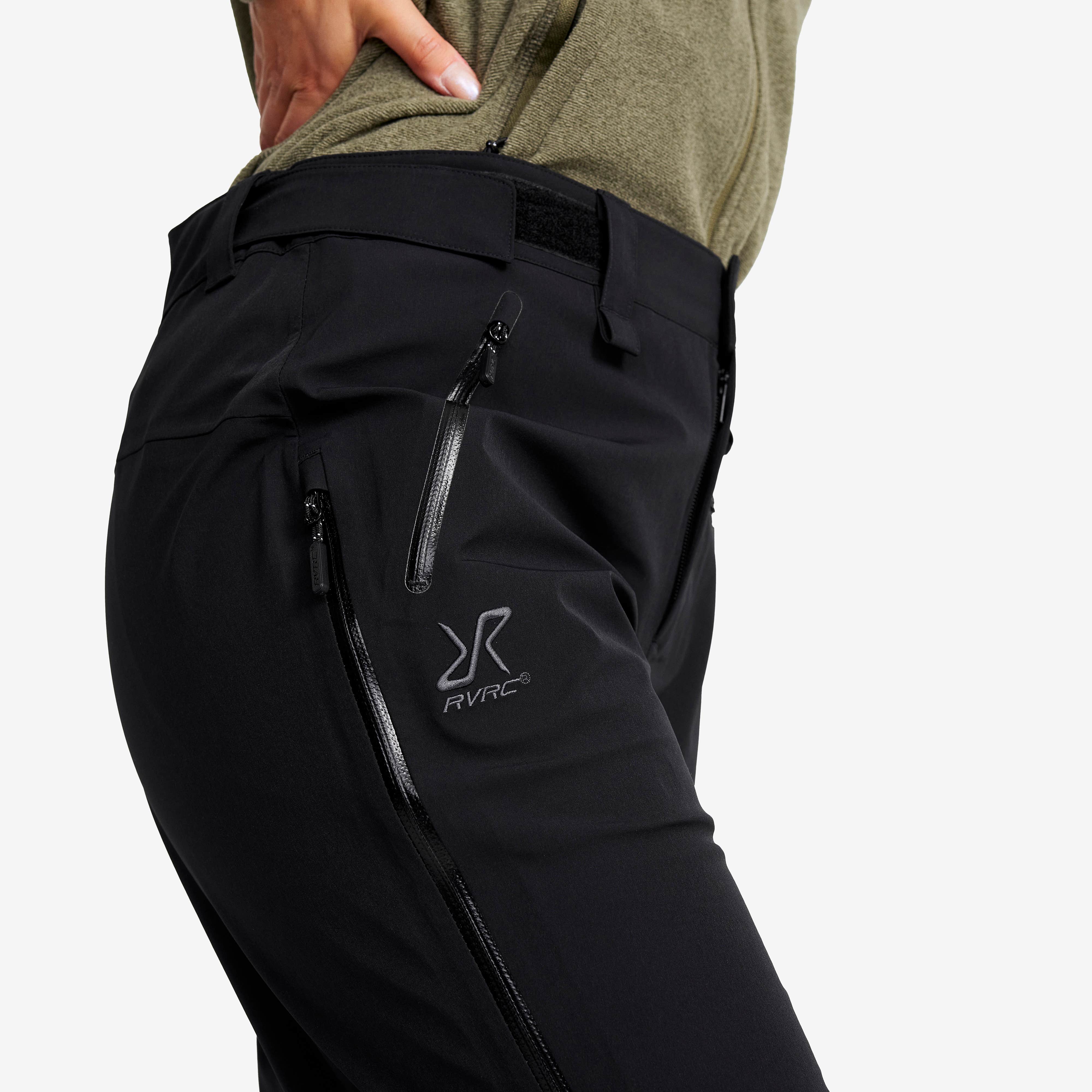 Cyclone Zip-up 3L Pants Dame Black
