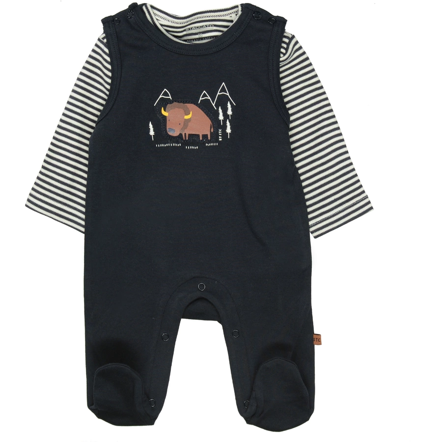 STACCATO Strampler+Shirt navy