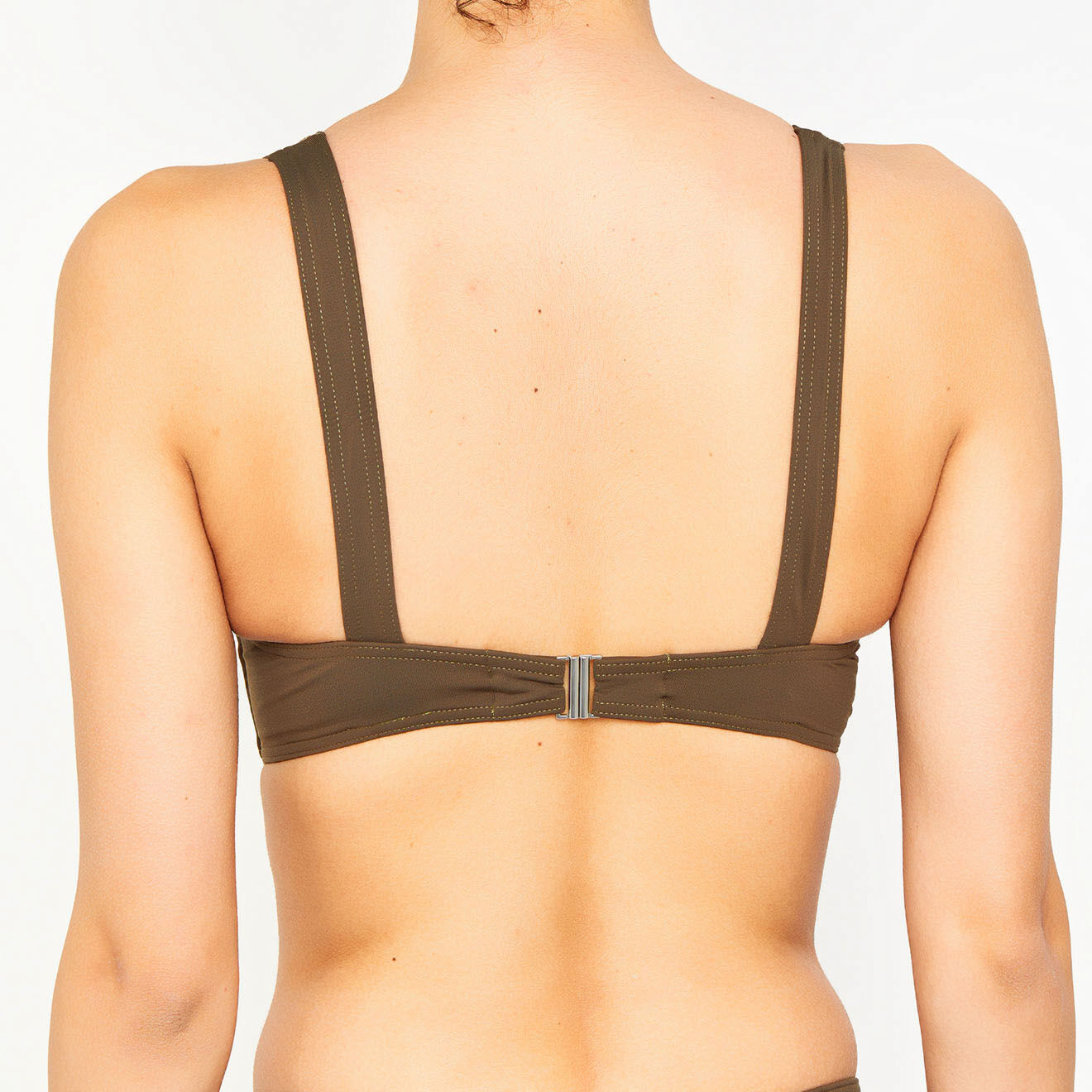 Iodus Haut de maillot de bain Likoa vert kaki