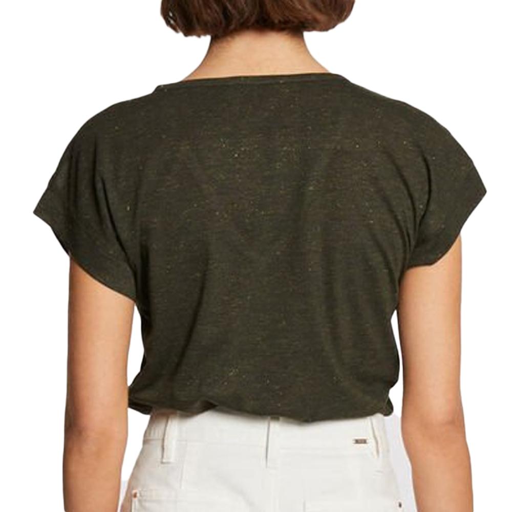 Morgan T-shirt Kaki Femme Morgan DINAMI