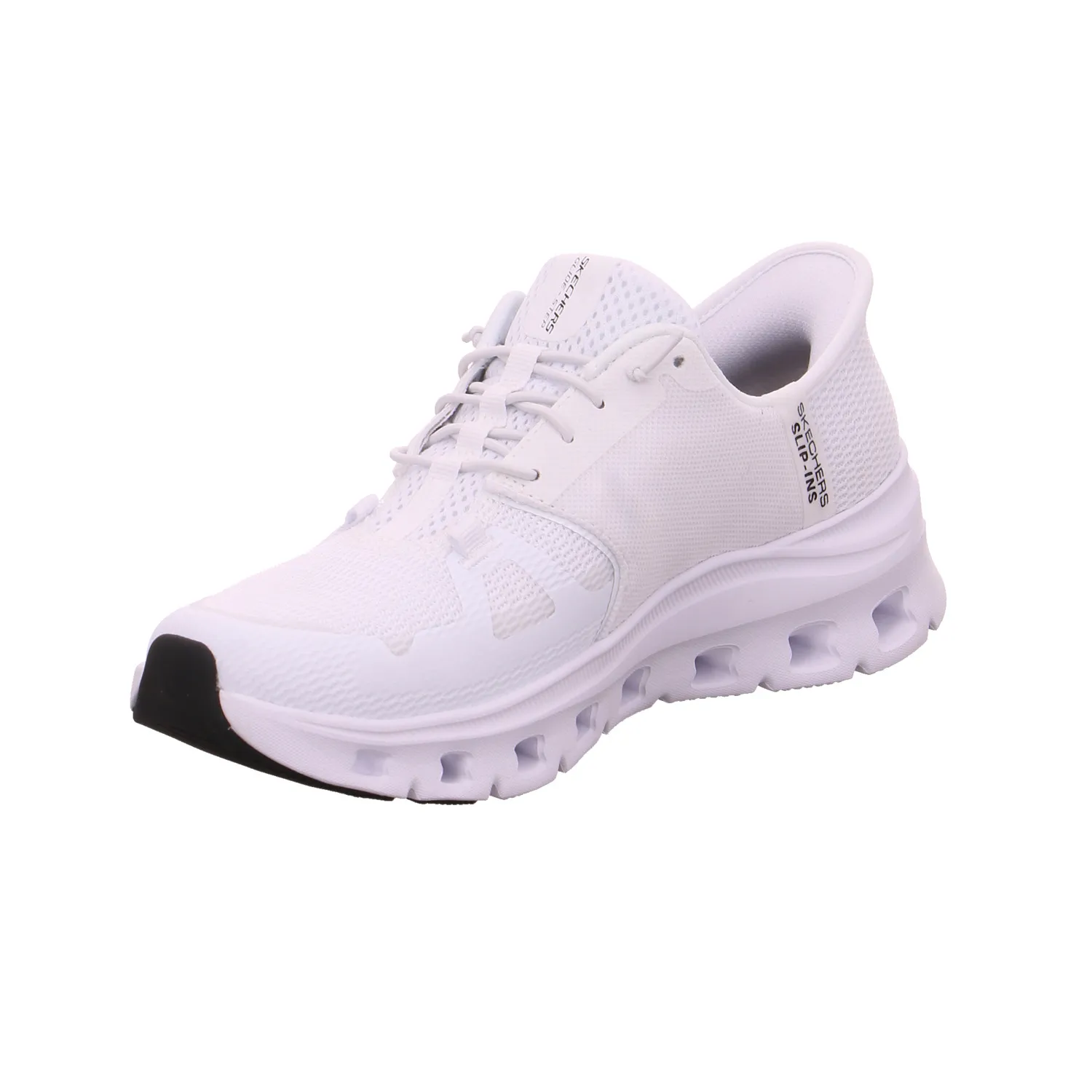SKECHERS Sneaker Weiss Textil