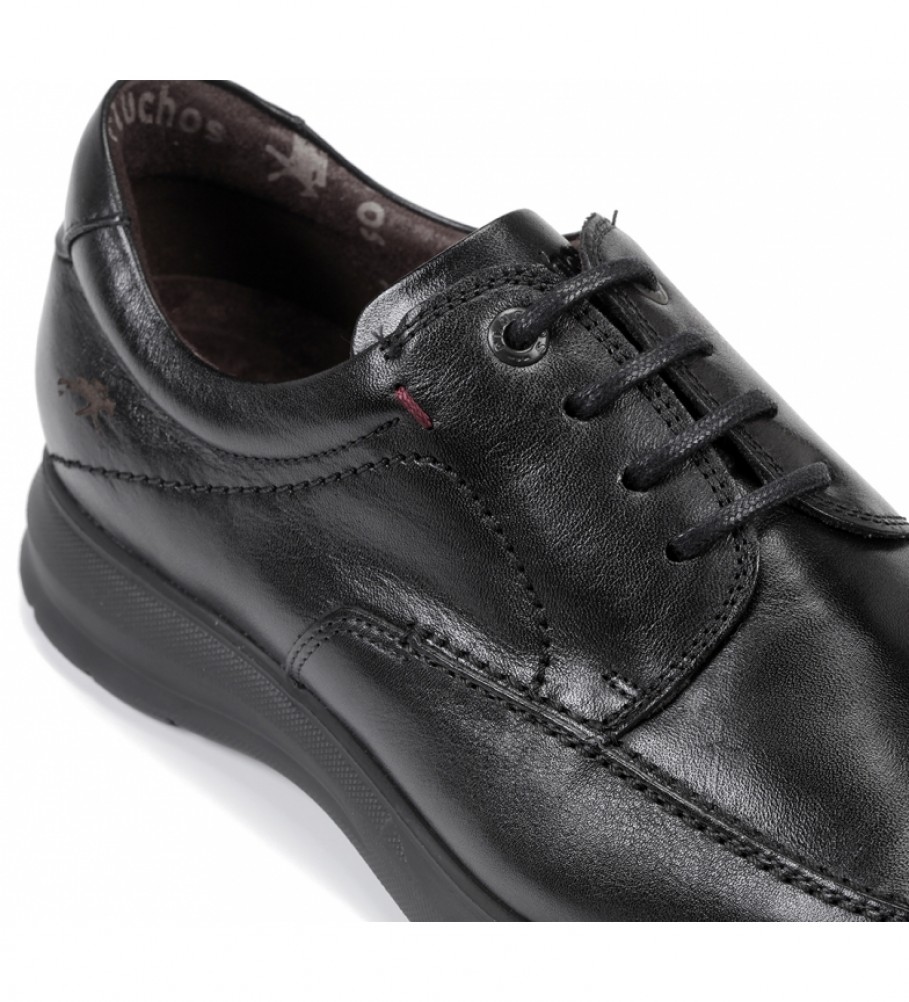 Sapatos Fluchos F0602_soft_brnu preto bristol macio