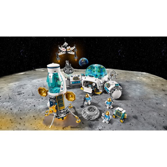 La base de recherche lunaire LEGO City 60350