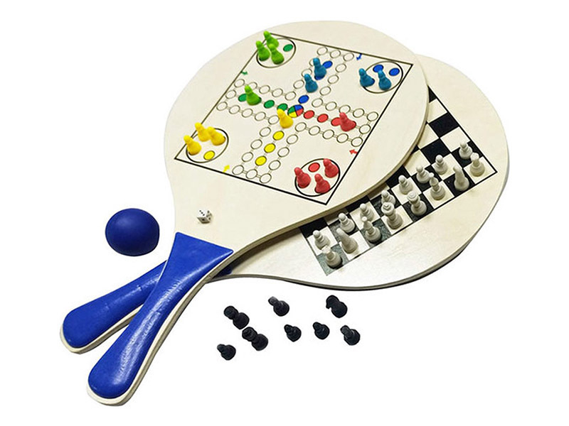 Beachbalset met spelletjes