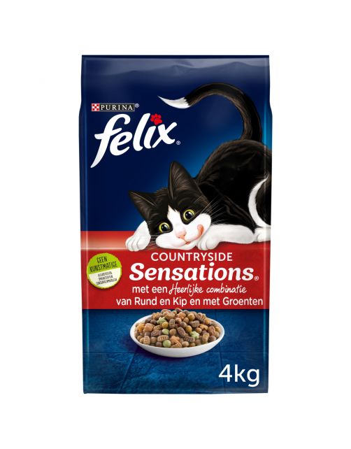 Felix Countryside Sensations Rund&Kip&Groente - Kattenvoer