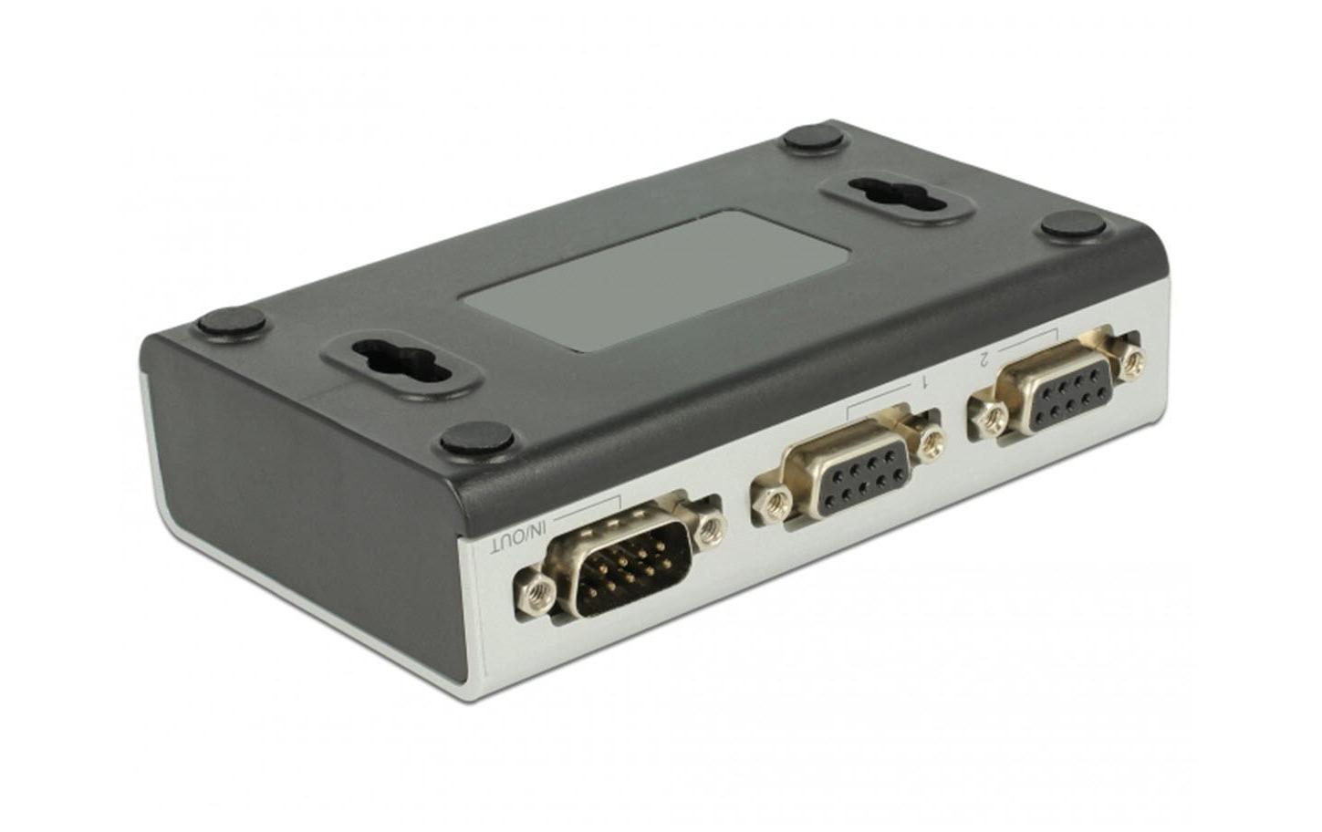 Switchbox 2 Port RS-232/422/485 BidirektionalBidirektionaler Seriell-Umschalter