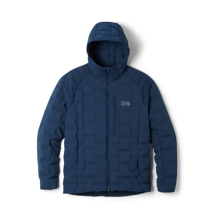 Mountain Hardwear Stretchdown Hooded Jacket Men Hardwear Navy