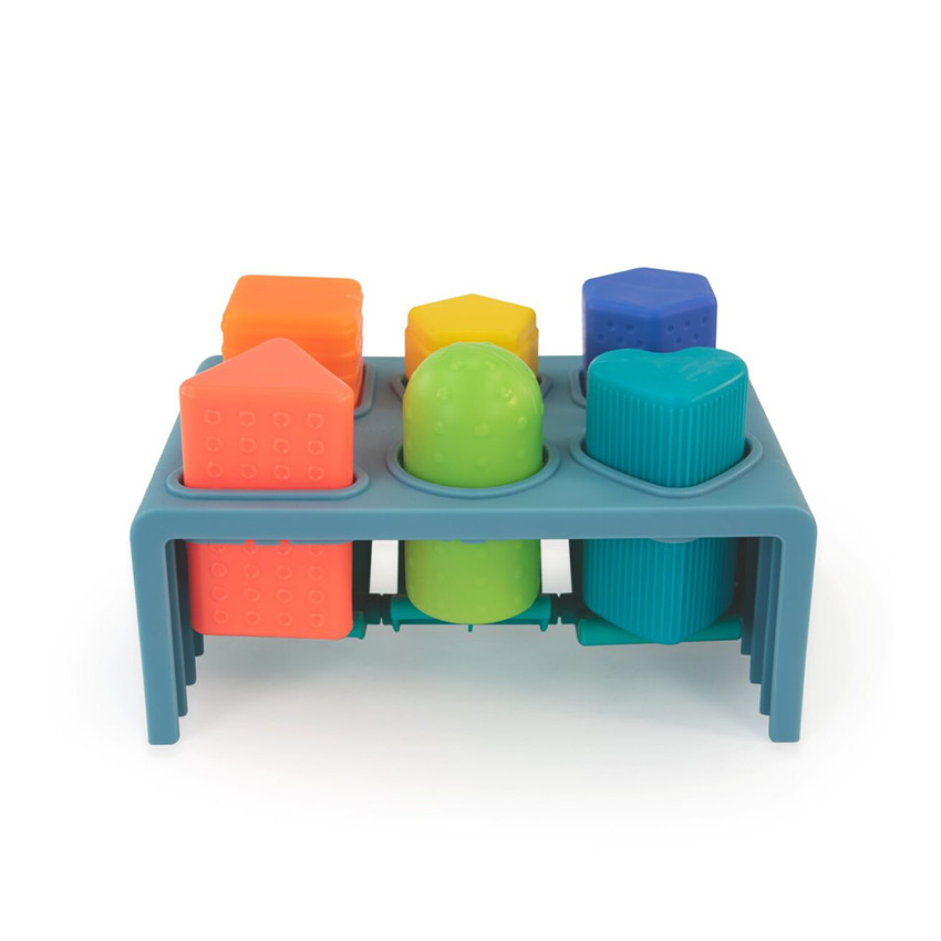 Jeu de formes éducatif Press & Pop