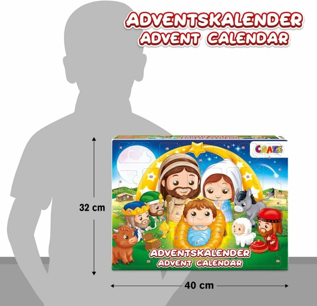 CRAZE Adventskalender Krippenspiel