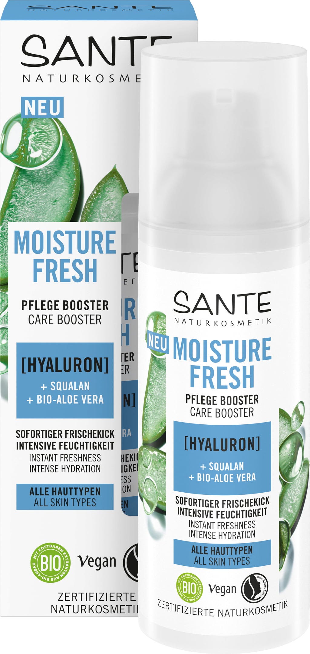 Santé naturally.  Moisture Fresh Pflege Booster, 50 ml
