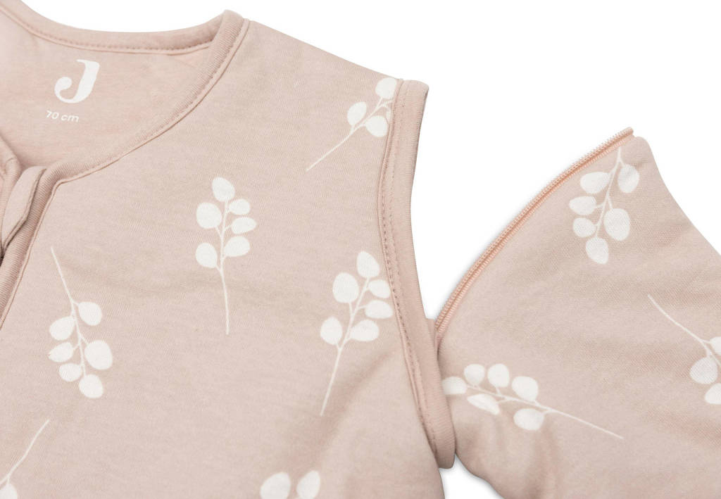 Slaapzak valt superbaby slaapzak met afritsbare mouw Twig - Wild Rose