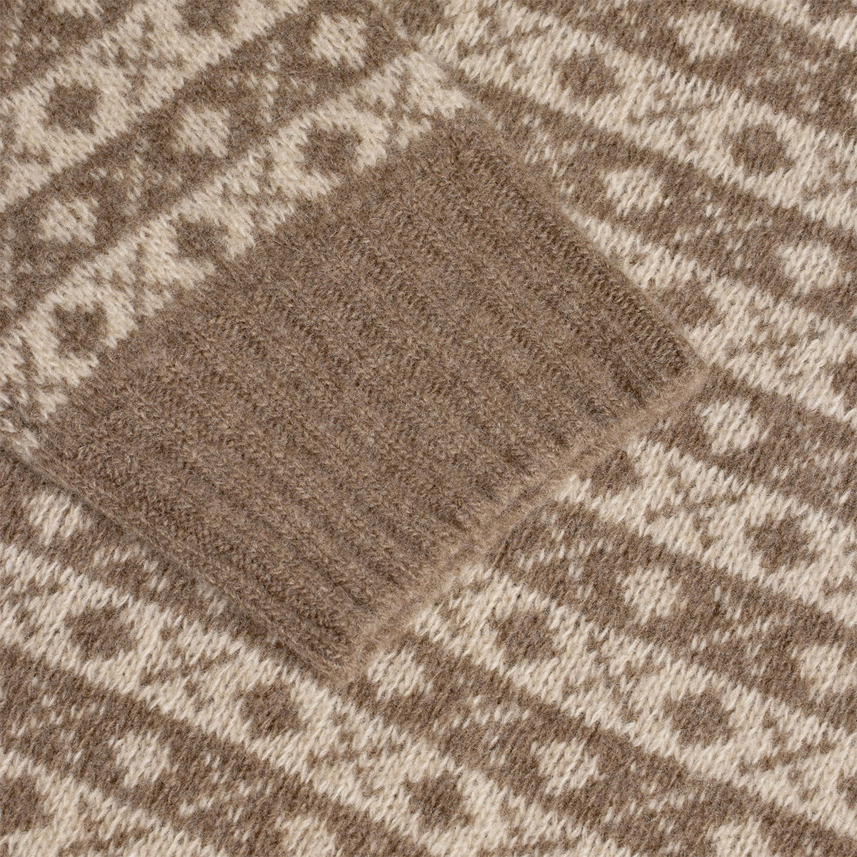 Asivik Hjelm Sweater, Herre (Camel Sand)