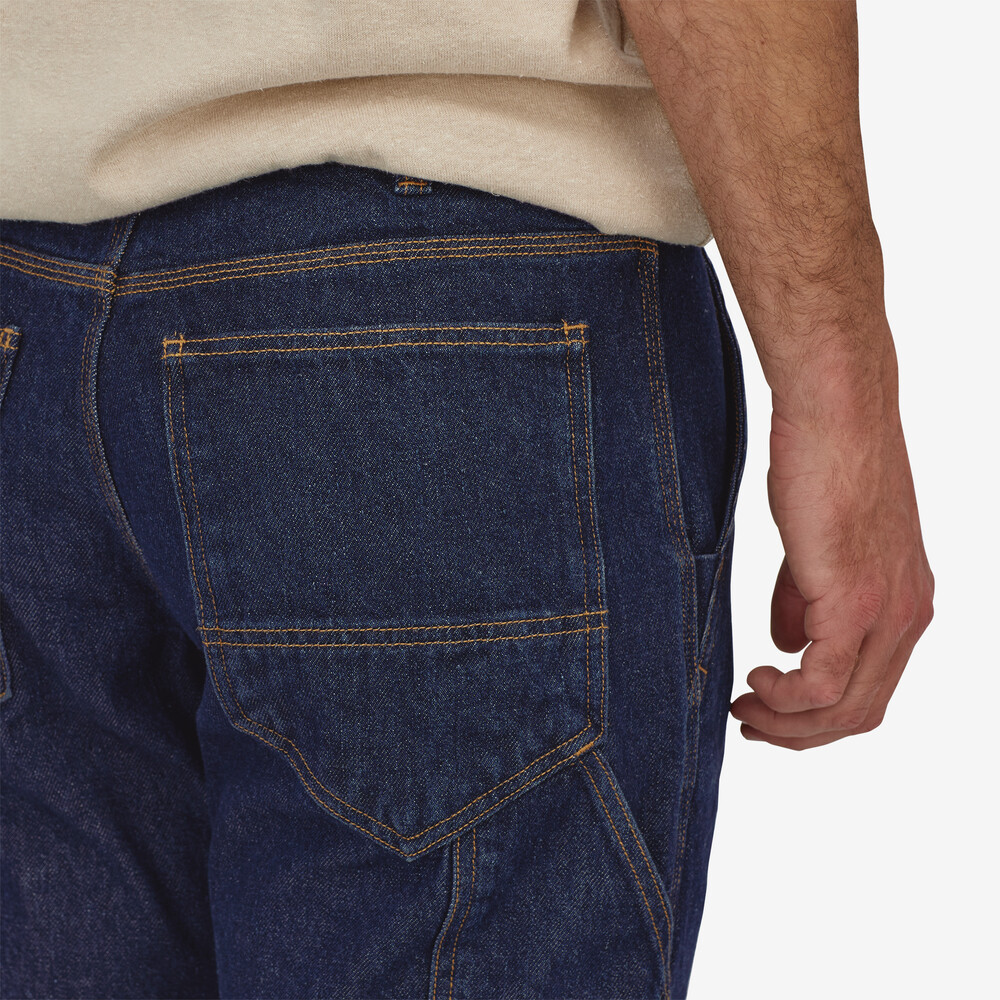 Herren-Hanf-Denimhose mit 5 Taschen – Lang