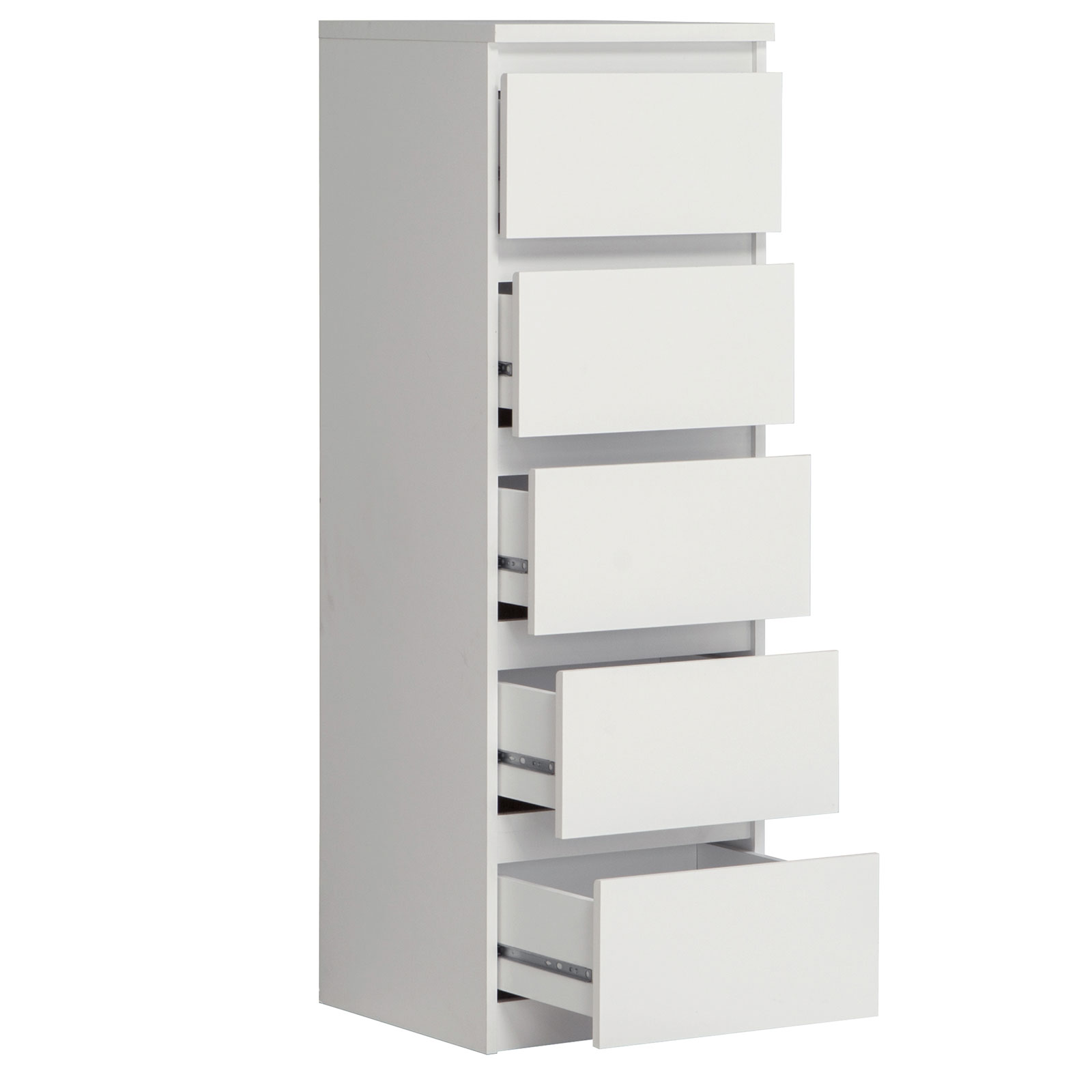 Kommode - weiß - 42 cm breit