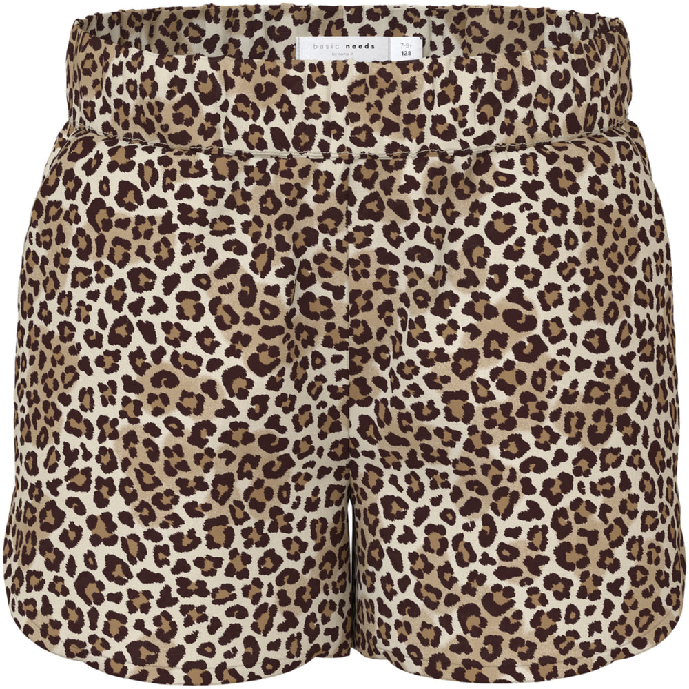 Køb Name It Turtledove Leopard Nkfvinaya Shorts Ffff Noos