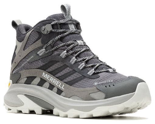 Chaussures de Randonnée Merrell Moab Speed 2 Mid Gore-Tex Gris