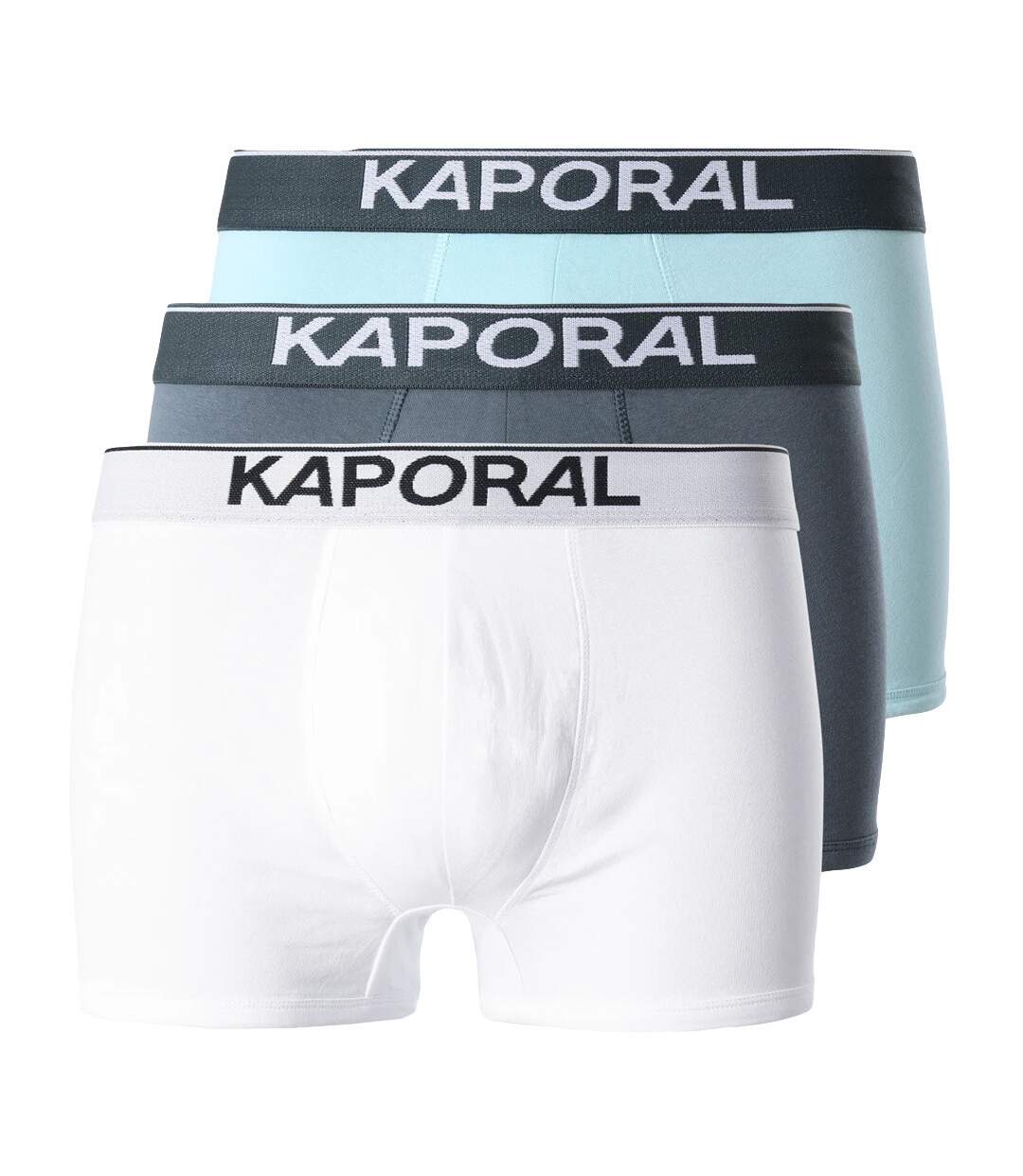 X3 Boxers Marine/Bleu/Blanc Homme Kaporal Quadm