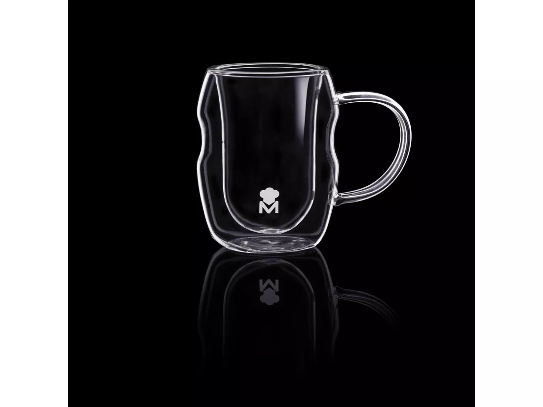 Lot de 4 verres borosilicate double paroi MIXOLOGY 50 ml MasterPRO