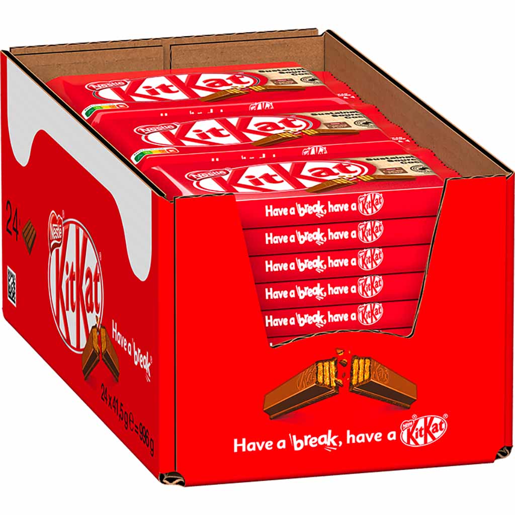 KitKat Classic Schoko-Riegel 24x 41,5g=996g MHD:30.9.25