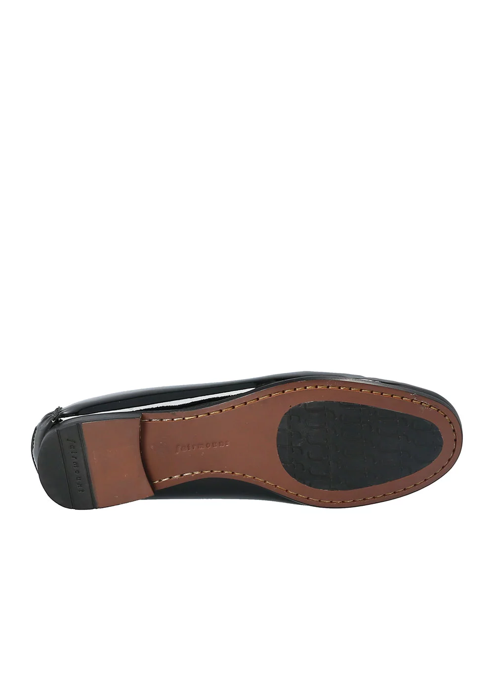 MOCASSIN BI TASSEL VERNIS NOIR