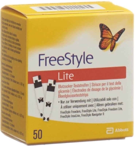 Abbott FREESTYLE Lite Teststreifen, 100 Stück