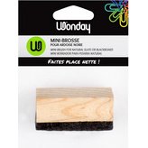 Mini brosse pour ardoise naturelle, en bois