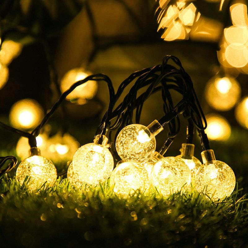 Prixa Sline - LED Lichtsnoer - Warm Wit - 20 LED-lampen - Zonne-energie