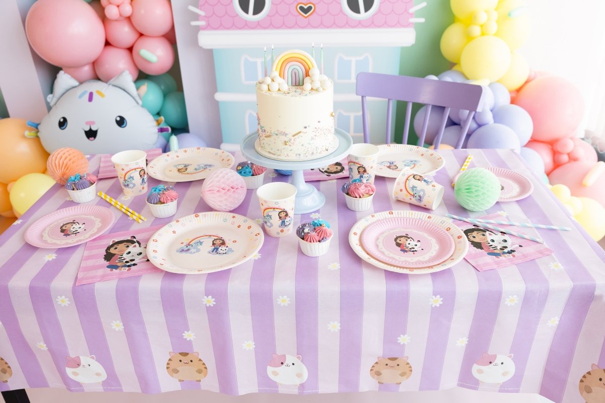 Gabby'S Dollhouse Tafelkleed Paars 1,8m